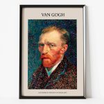 O Quadro Mais Famoso De Vincent Van Gogh É &Quot;Starry Night&Quot; (Noite Estrelada). Pintado Em 1889 Durante Seu Período No Hospital Psiquiátrico Em Saint-Rémy-De-Provence