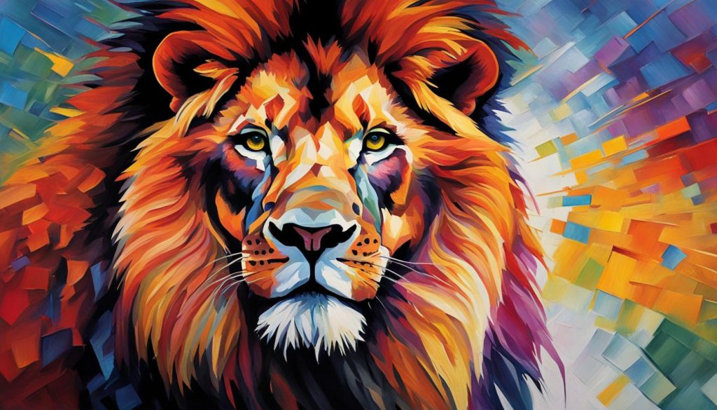 Pintura De Leão