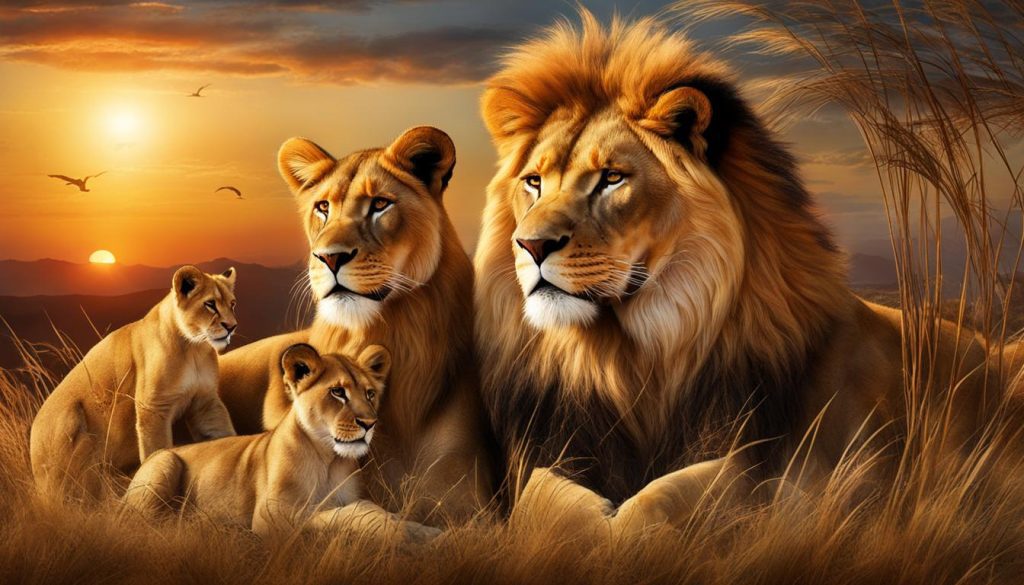 Quadros Familia Leão