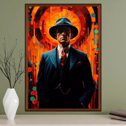 Quadro Pintura Notas de Um Dia Cinzento 02,Identificando seu estilo pessoal em arte de parede