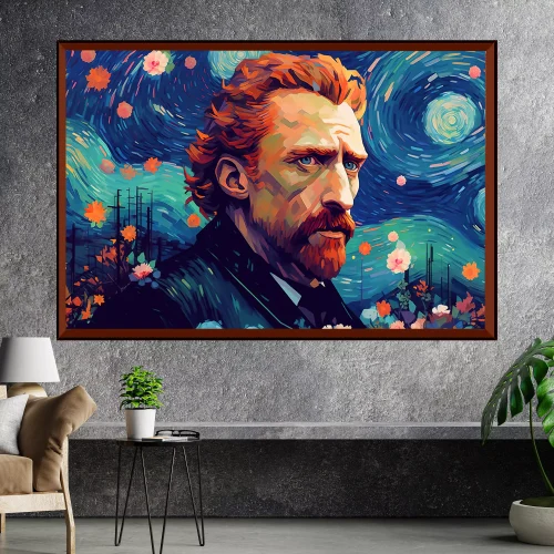 Quadro de Pinturas Ecos de Van Gogh 03