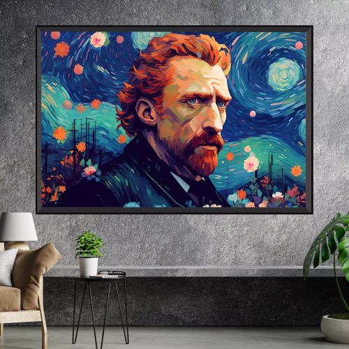 Quadro de Pinturas Ecos de Van Gogh 02