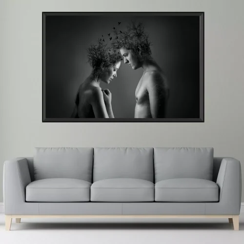 Quadro Pintura Conexão Profunda 02