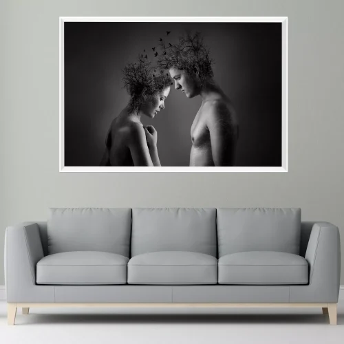 Quadro Pintura Conexão Profunda 01