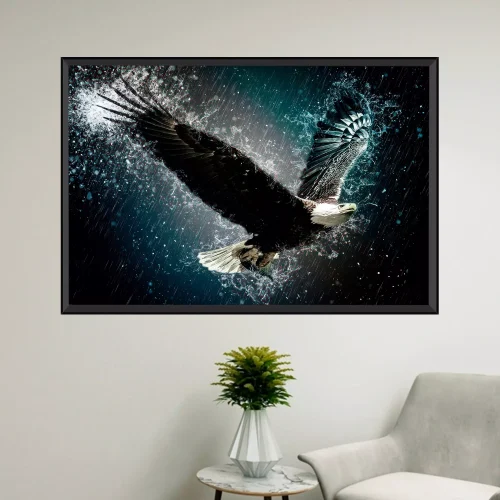 Quadro Águia Conquista dos Céus 03