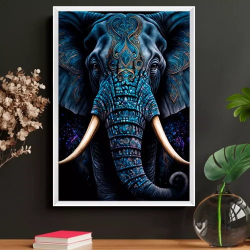 Quadro Elefante Protetor da Tribo 03