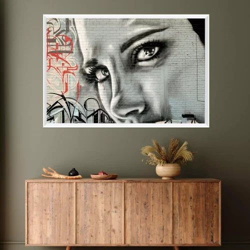 Quadro Mulher Passeio Noturno 02