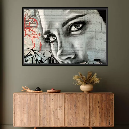 Quadro Mulher Passeio Noturno 01