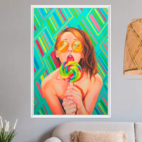 Quadro Mulher Sabor Juvenil 03