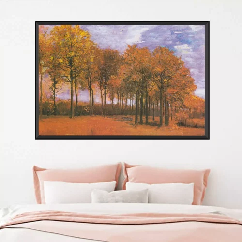 Quadro Van Gogh Paisagem Outonal (1885) 03