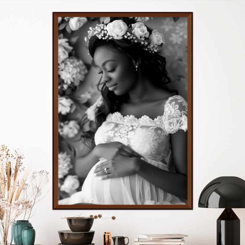 Quadro de Foto Amor em Gestação 02
